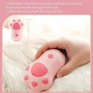 Cat Steam Brush For Shedding - 4 In 1 Cat Steam Brushes For Indoor