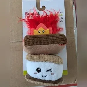 Catnip Cat Stuffed Animal S'mores Set