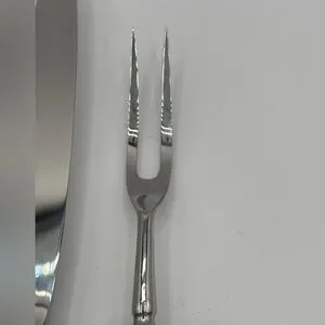Celeste By Gorham Sterling Silver Steak Carving Set 2pc HH WS Vintage Heirlom