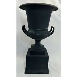 Ceramiche Dal Prà “The Mediceo” Matte Black Vase – Made In Italy