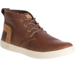 Chaco Davis brown mid leather chukka boots lace up outdoor