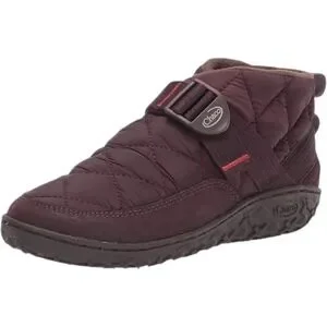 Chaco Ramble Puff Women's Sz 4.5C Plum/Prune Round Toe Slip On Shoes