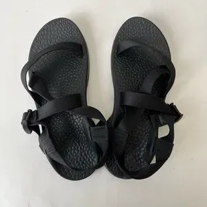 Chaco Updraft Bulloo Men’s Hiking Outdoor Adjustable Strap Sandals Black Size 12