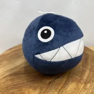 Chain Chomp All Star Plush 5" Super Mario Bros GENUINE Little Buddy 1592