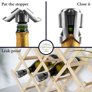 Champagne Stopper Set