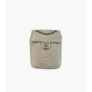 CHANEL Silver Chevron Urban Spirit A-A32829