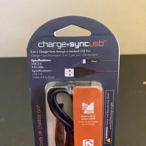 Charging Cable 3ft USB Type C 3ft USB 2.0 Lynco Power Up Sync