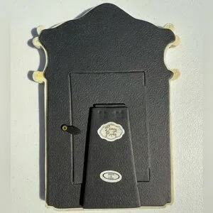 Charming 1960 French Provincial Style Frame Pink Cream Silver Tracy Porter