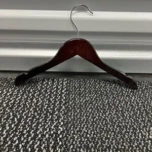 Cherry Wood Kids Hangers Cherry Wood Baby/Toddler Hangers NB-4T Set Of 10
