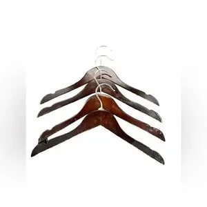 Cherry Wood Kids Hangers Cherry Wood Baby/Toddler Hangers NB-4T Set of 10