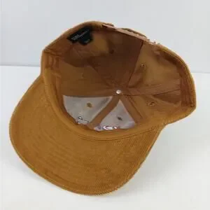 Chicago Bears Duck Brown Cotton Corduroy Baseball Cap Port Authority Brand NEW