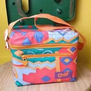CHILL The Soft Cooler Vintage 90's Lunch Drink Cooler