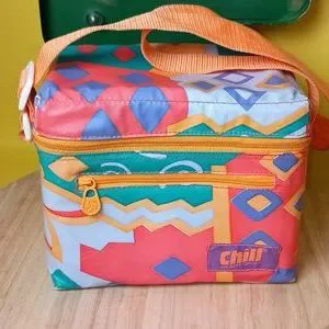 CHILL The Soft Cooler Vintage 90's Lunch Drink Cooler