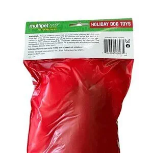 Christmas Stocking Holiday Dog Toys Value Pack By Multipet NWT