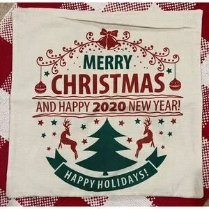 Christmas Throw Pillow Cover Christmas Throw Pillow Cover