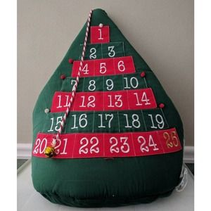 Christmas Tree Advent Calendar Cone CAT Cave BED