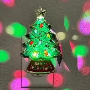 CHRISTMAS TREE Projector Wallflowers Plug