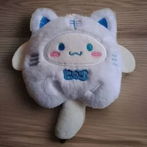 CINNAMOROLL Cat Costume Sanrio Keychain Bag Charm White New