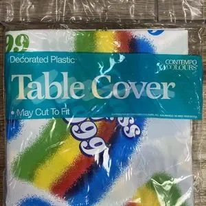 Class Of 1999 PLASTIC TABLE COVER Tablecloth Birthday Party Decoration