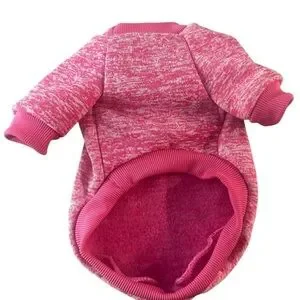 Classic Dog Crewneck Sweatshirt - Size XS - X-Small - Pink