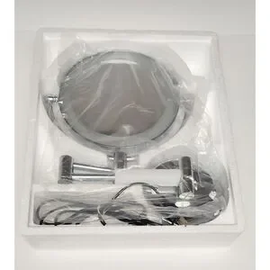 Cleaning and Bright Wall Mounting Mirror Touch Screen 5X Amplifier Arms Extended