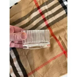 Clear acrylic makeup brush holder