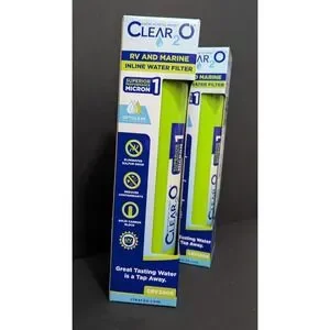 Clear2O RV And Marine Inline Filter Two Pack