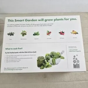 Click & Grow Smart Garden 3 Indoor Herb Kit Tested Works Complete Set