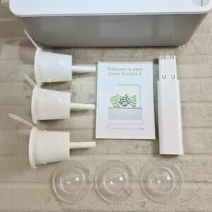 Click & Grow Smart Garden 3 Indoor Herb Kit Tested Works Complete Set No Box