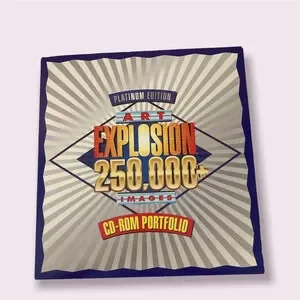 Clip Art CD Rom Explotion Clip Art CD Rom Explotion