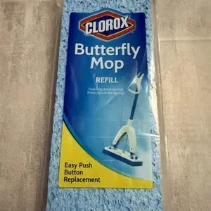Clorox Butterfly Mop Refill Easy Push Button Replacement