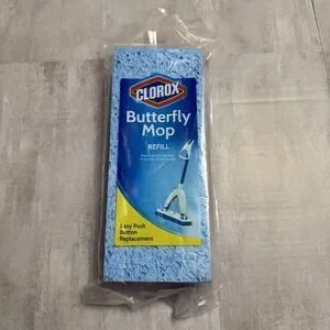 Clorox Butterfly Mop Refill Easy Push Button Replacement
