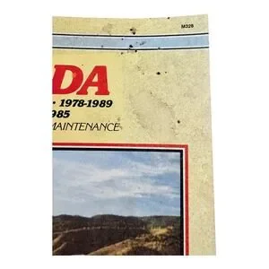 Clymer Service Manual For Honda XL/XR250-370:1978-1995 XR200R:1984-1985 XR250L