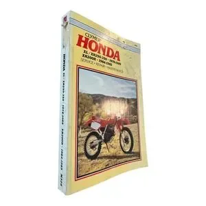Clymer Service Manual For Honda XL/XR250-370:1978-1995 XR200R:1984-1985 XR250L