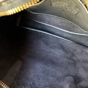 Coach Black Leather Satchel Briefcase