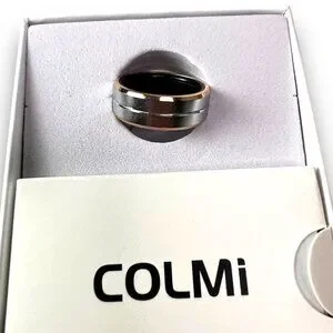 Colmi SR1 Smart Ring SZ 10 Calorie Heart Rate Sports Sleep Tracker 2 Tone NWB