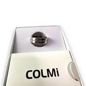 Colmi SR1 Smart Ring SZ 10 Calorie Heart Rate Sports Sleep Tracker 2 Tone NWB