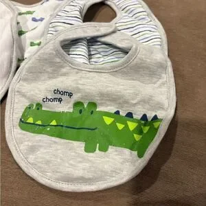 Colorful Baby Bib Set With Fun Designs