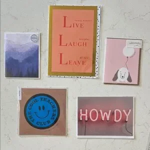 Colorful Greeting Cards Collection