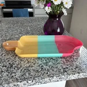 Colorful ice cream shaped Tray