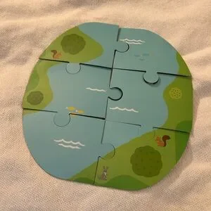 Colorful Nature Puzzle for Kids