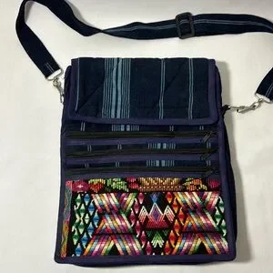Colorful Patterned Crossbody or Camera Bag