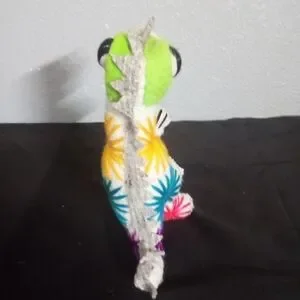 Colorful Plush Dinosaur Toy For Reptile Pets