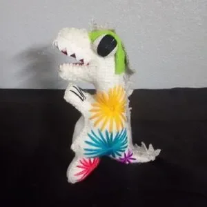 Colorful Plush Dinosaur Toy for Reptile Pets