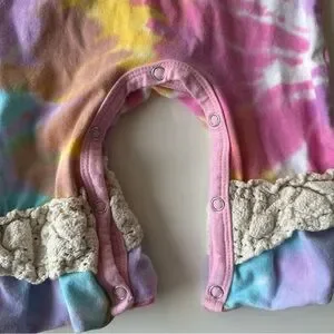 Colorful Tie-Dye Kids One Piece