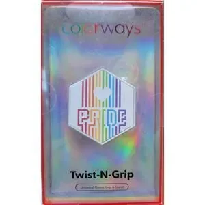 Colorways Rainbow Pride Phone Credit Card Case Wallet Sticker & Twist And Grip