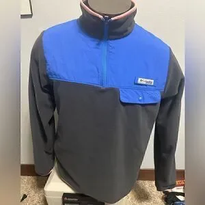 Columbia PFG Men’s Medium Fleece Half ZIP Pullover