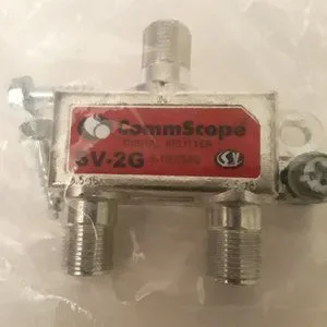 COMMSCOPE SV-2G 2-WAY COAXIAL CABLE SPLITTER - NEW & FACTORY SEALED