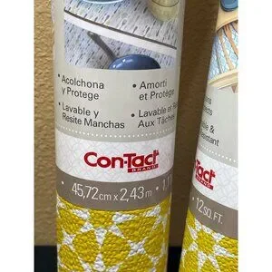 Con Tact Liners Grip Prints Shelves And Drawer Liners Set Of 2 NEW