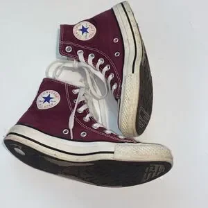Converse All Star Burgundy Size Unixes Men 4 Women Women 6